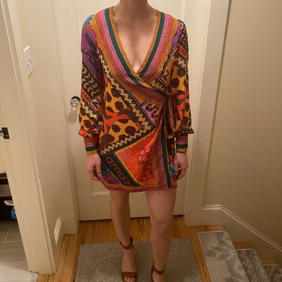 Farm Rio Wrap Dress - Picture 5 of 6